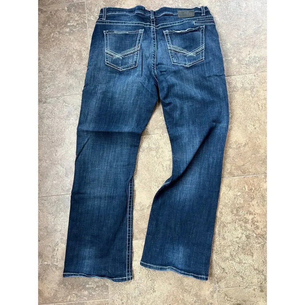 BKE Tyler Bootleg Denim Jeans, Men's size 38L
